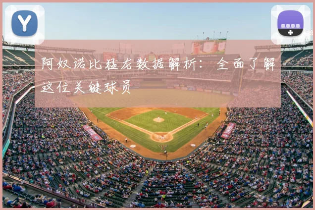 阿奴诺比猛龙数据解析:全面了解这位关键球员